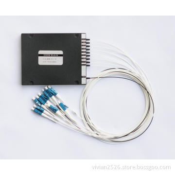 8+1-CH Coarse Wavelength Division Multiplexer (CWDM Mux/Demux) Module